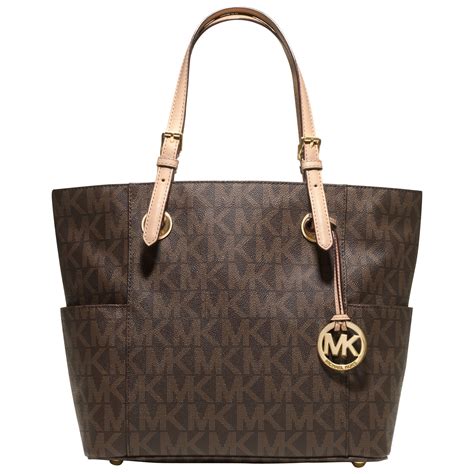 michael kors purse light brown|Michael Kors brown tote handbags.